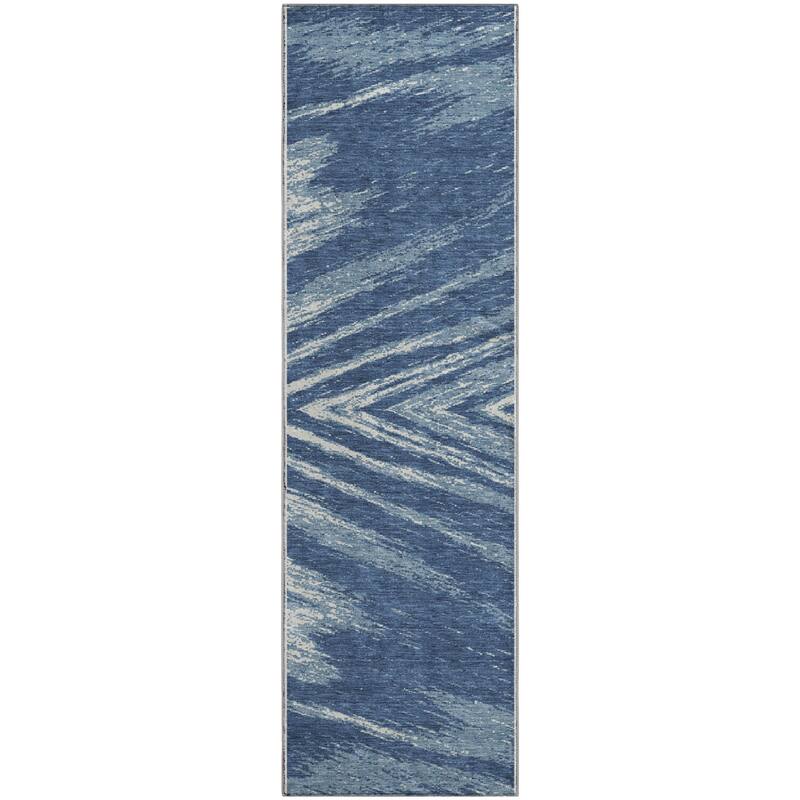 Premium Washable Super Soft Modern Chevron Mayfield Rug