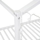 preview thumbnail 5 of 6, Metal PlayHouse Bed Frame with Bookshelves and LED for Kids