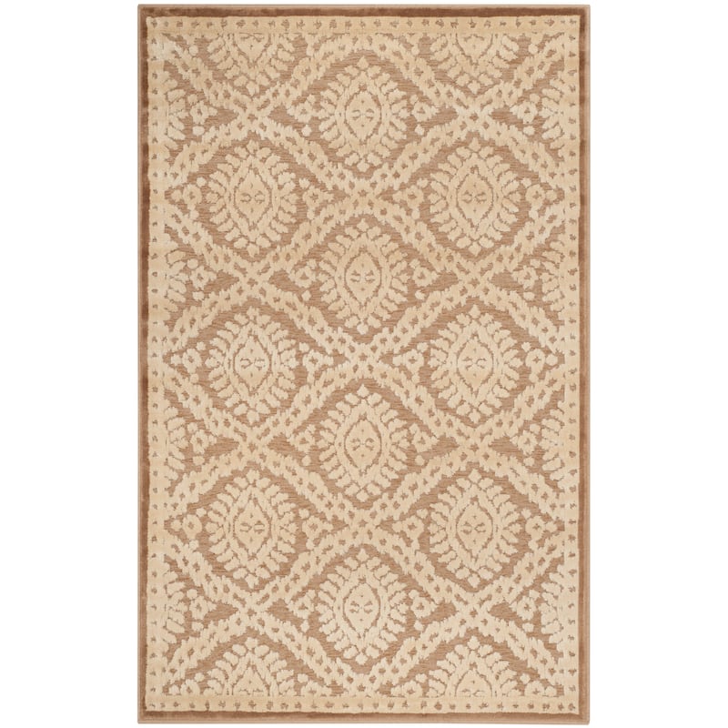 Martha Stewart by SAFAVIEH Handmade Freerkje Viscose Rug - 2'7" x 4' - Reed