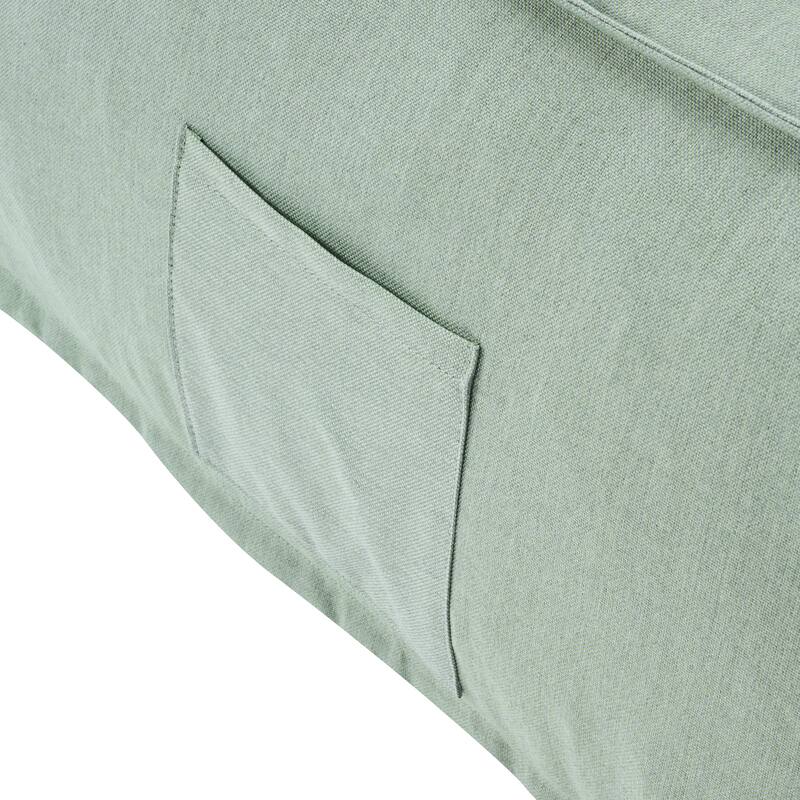 Christopher Knight Home- Carter Outdoor Fabric Bean Bag Lounge Chair