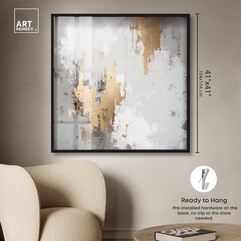 Ghostly Glimmer I Shadowbox by Art Remedy