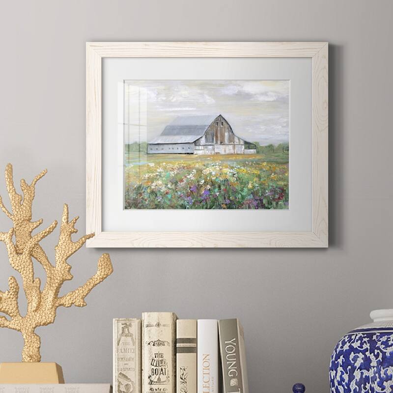 Country Fields-Premium Framed Print - Ready to Hang