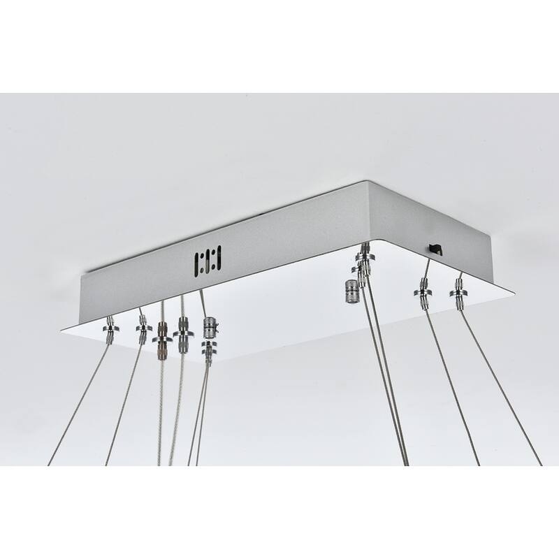 Indigo Home 51 inch Adjustable LED Chandelier