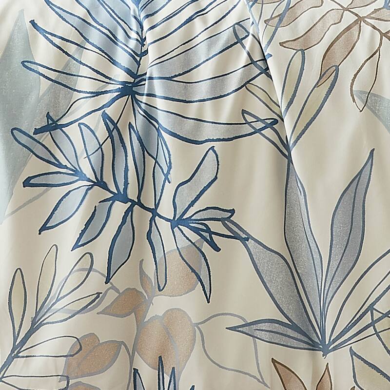 Tropic Leaf Oversized Comforter Set