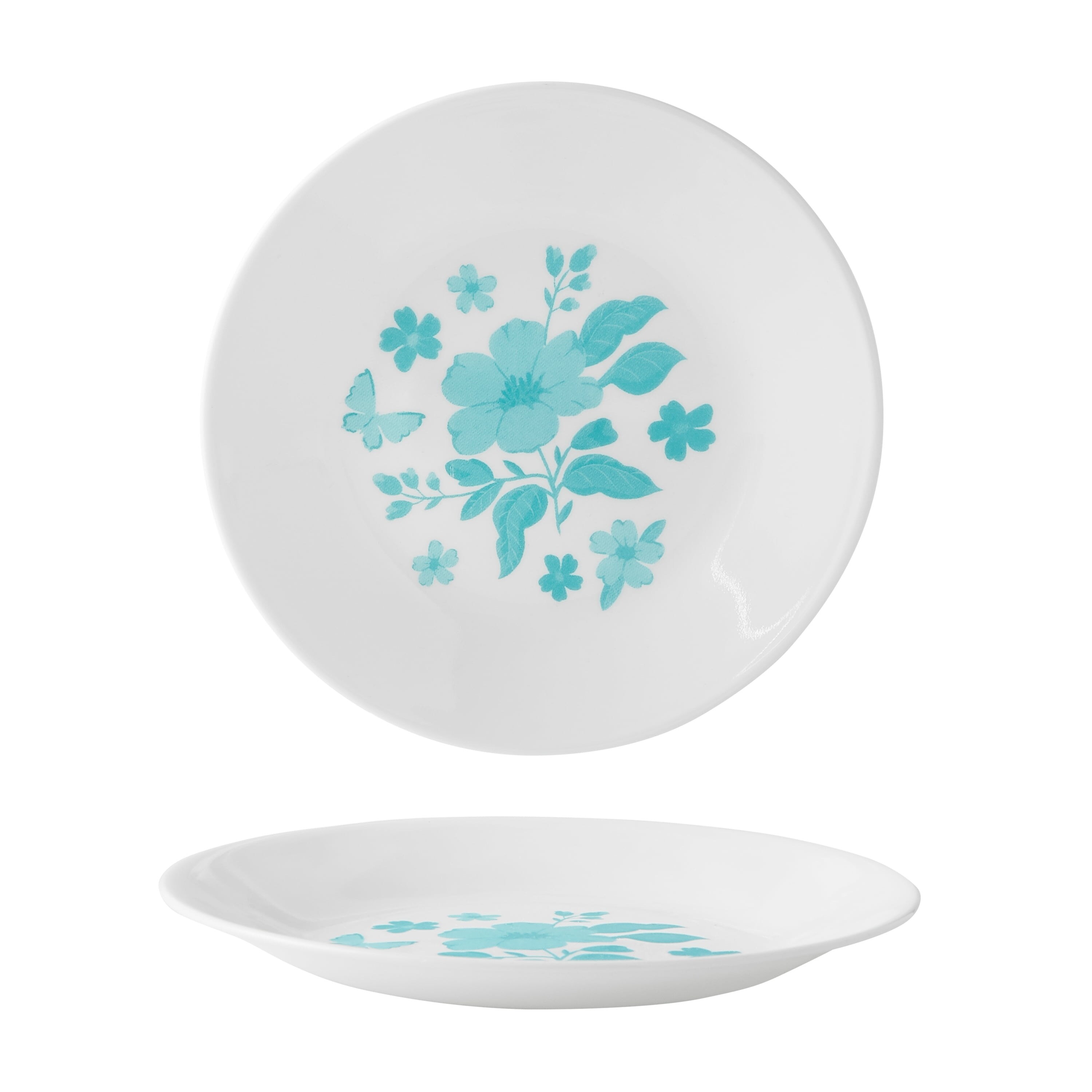 by Corelle 12-Piece Dinnerware Set, Evie, Teal Bed Bath Beyond