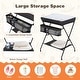 preview thumbnail 7 of 8, Babyjoy Infant Baby Changing Table Folding Diaper Station Organizer w/