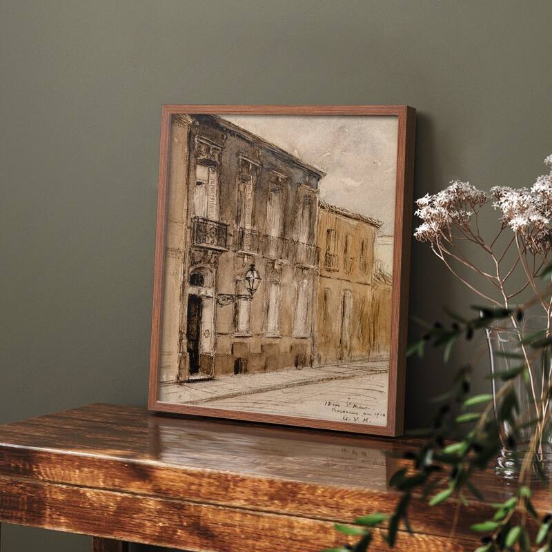 Vintage Landscape CCLVI -Framed Print