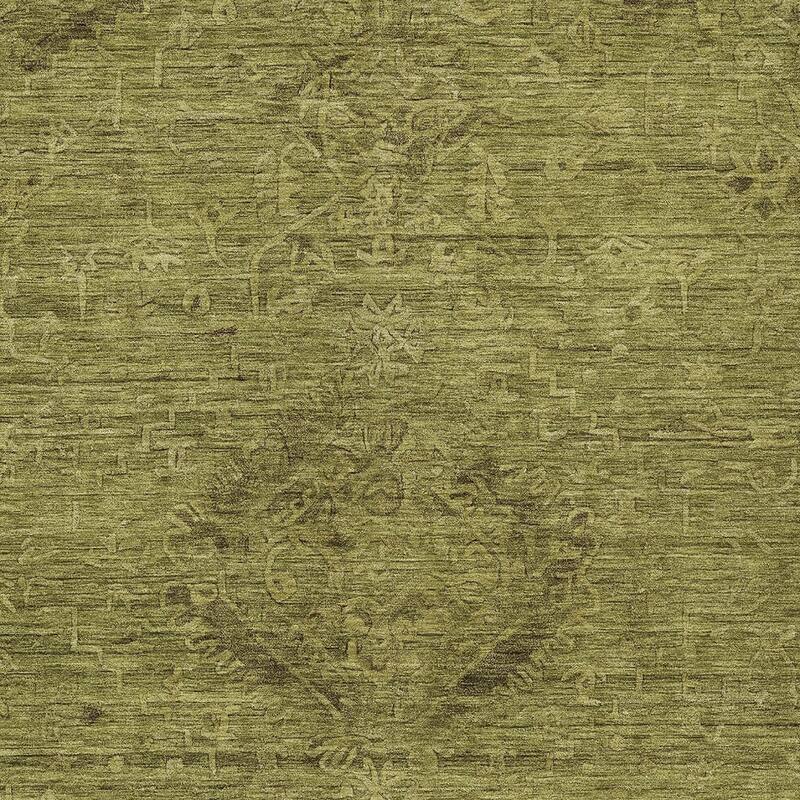 HomeRoots Floral Traditional Rectangle Outdoor Rug
