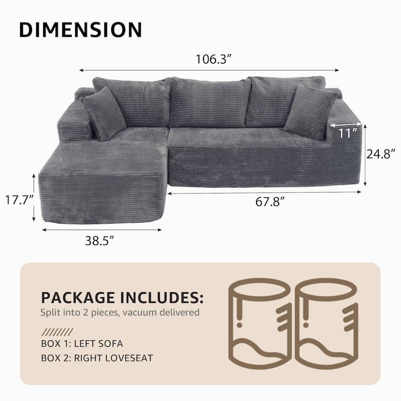 Modular Sectional Sofa Removable Applicable Living Room Furniture Sets