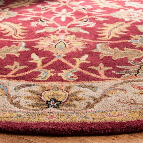 Safavieh Handmade Heritage Sharee Traditional Oriental Wool Rug On Sale Overstock 2183972