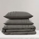 preview thumbnail 40 of 146, Chelsea Square Evans Pinch Pleated Soft Washed Boho Comforter Set