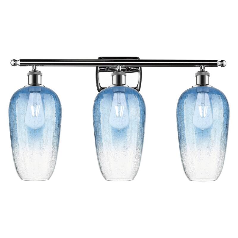 Innovations Lighting Endless Possibilities Ballston - Brookhaven Flute - 3 Light 27" Bath Vanity Light