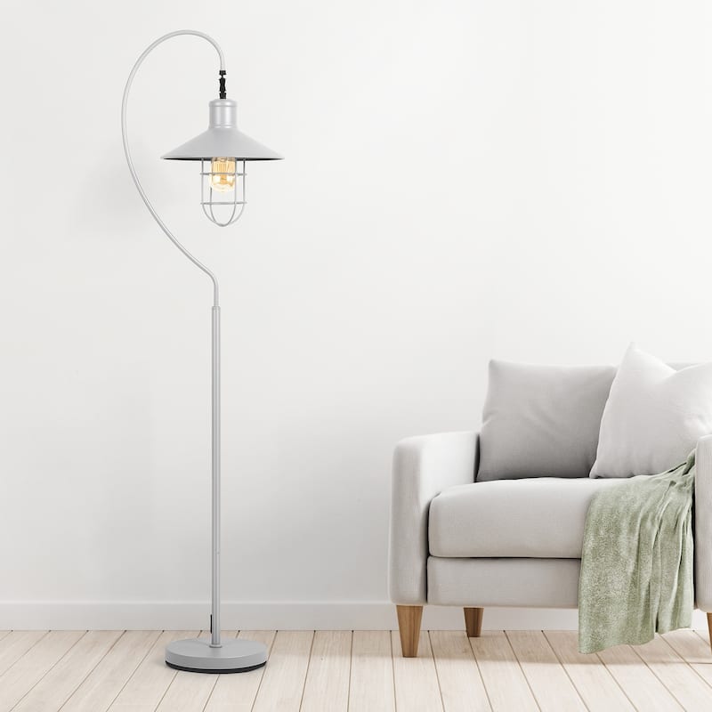 Modern Floor Lamp - Gray - Gray