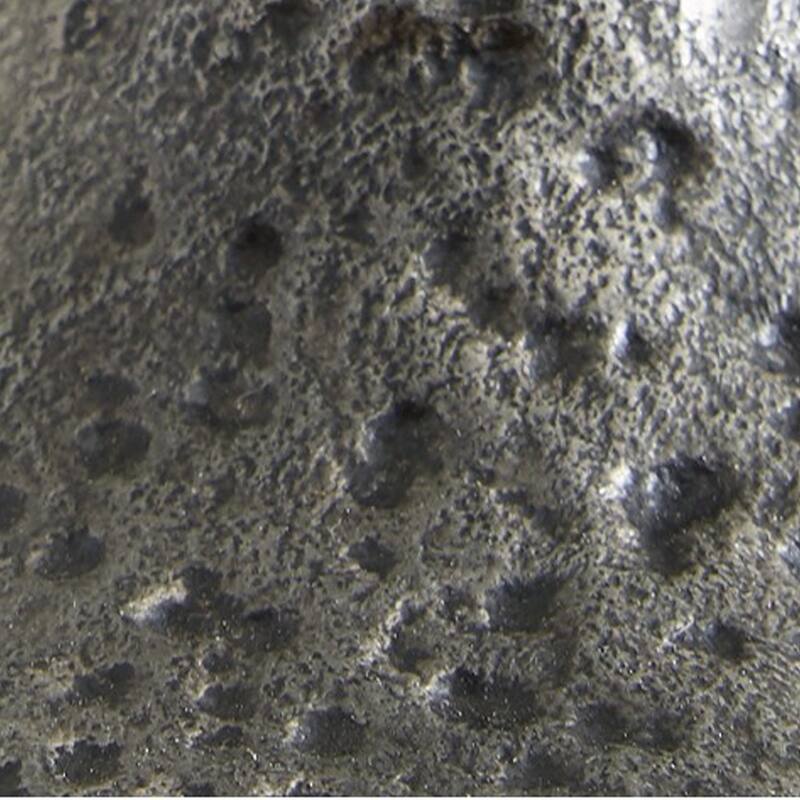 Ishika Candle Holder Set of 3, Cast Aluminium, Antique Pewter Gray Finish