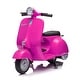 preview thumbnail 1 of 18, 12V Kids' Vespa Electric Ride-On Scooter
