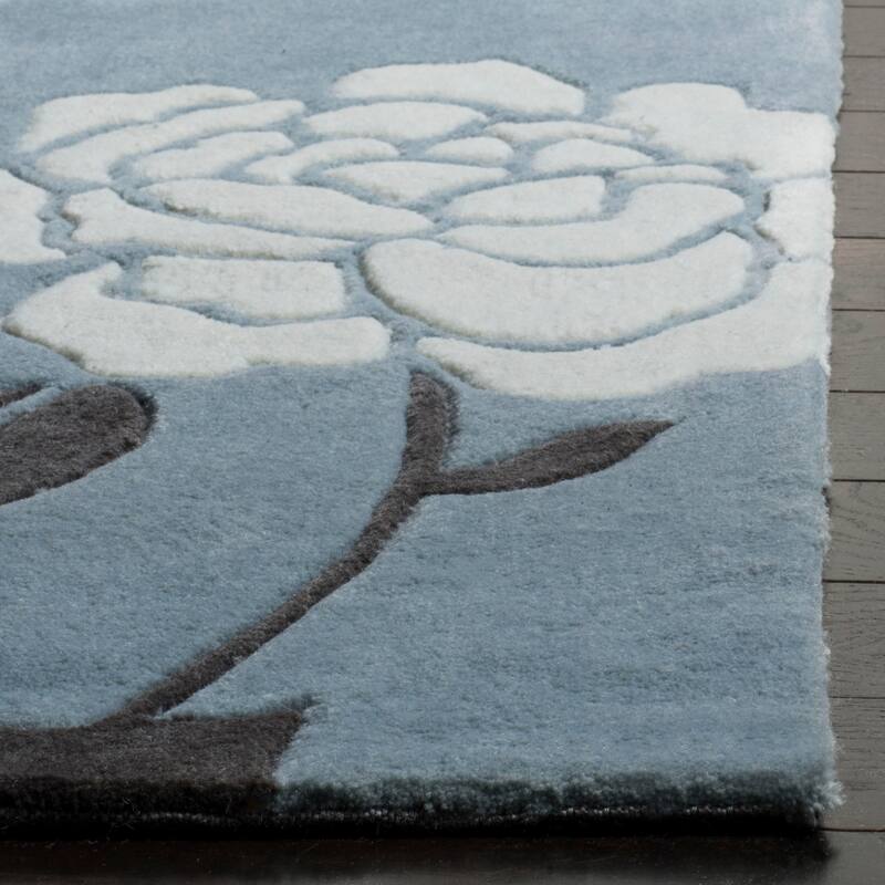 SAFAVIEH Handmade Modern Art Gudula Modern Polyester Rug