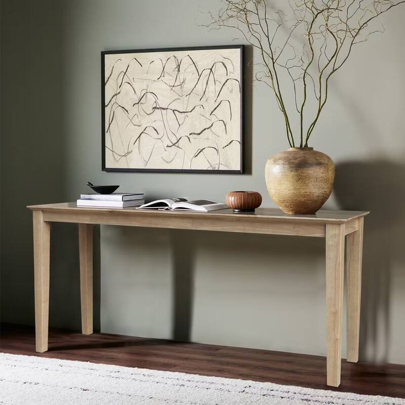 Solid Wood Shaker Sofa Table