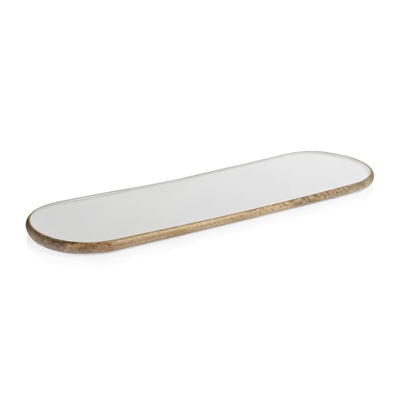 Petrolina Mango Wood Oval Serving Tray / Platter - Large