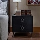 preview thumbnail 18 of 17, ACME Carson Carrington Rjukan Contemporary Nightstand with 2 Drawers