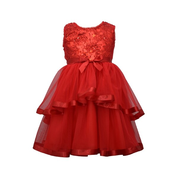 bonnie jean red dress