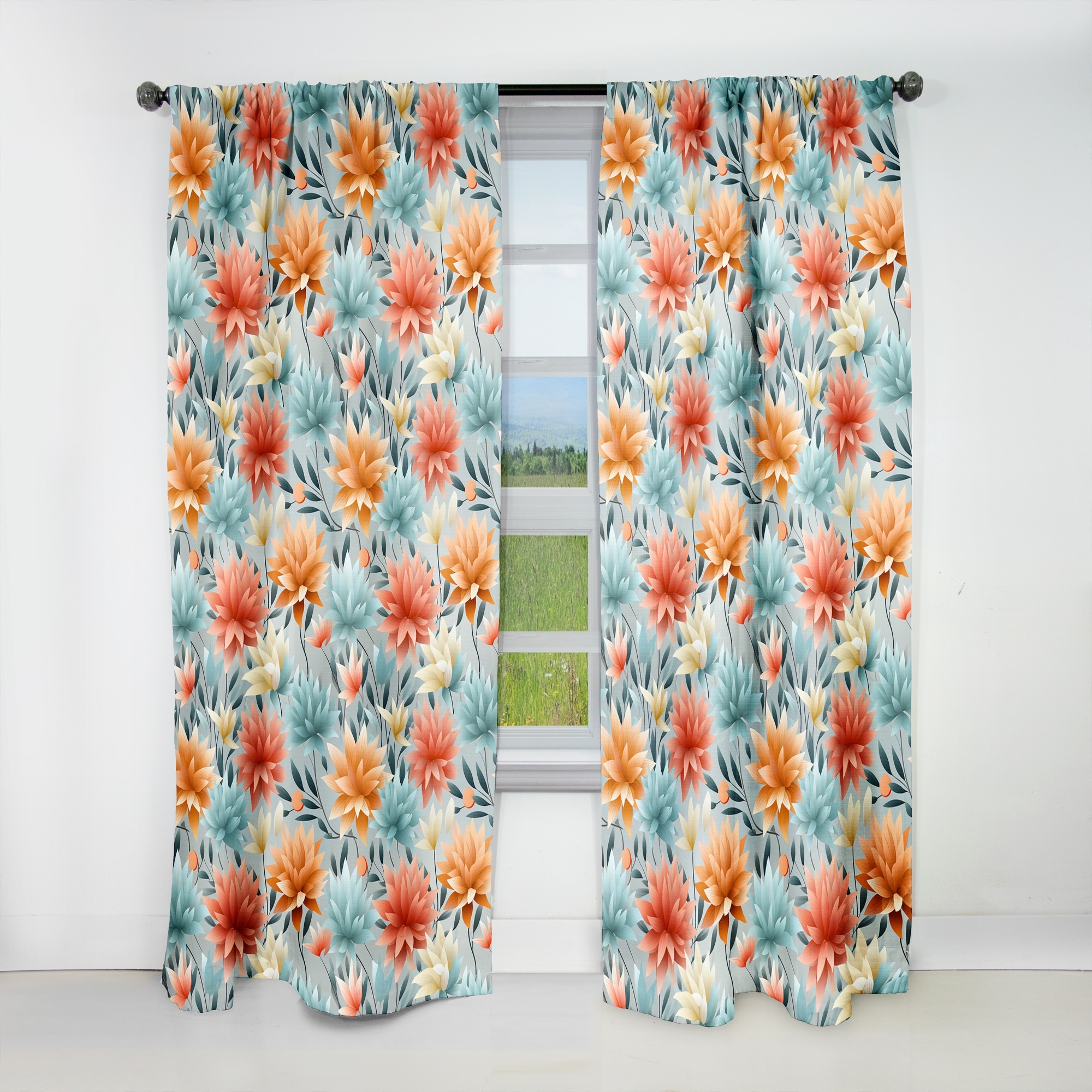 Floral, Blackout Curtains - Bed Bath & Beyond