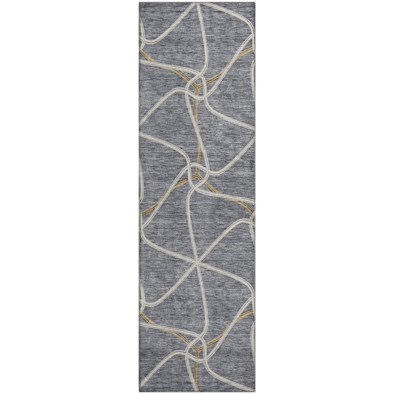 Premium Washable Super Soft Contemporary Geo Mayfield Rug