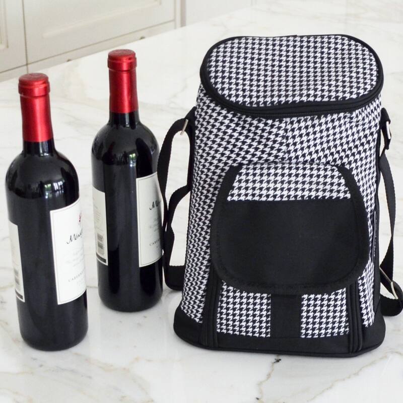 Picnic at Ascot Insulated 2-Bottle Wine & Cheese Set