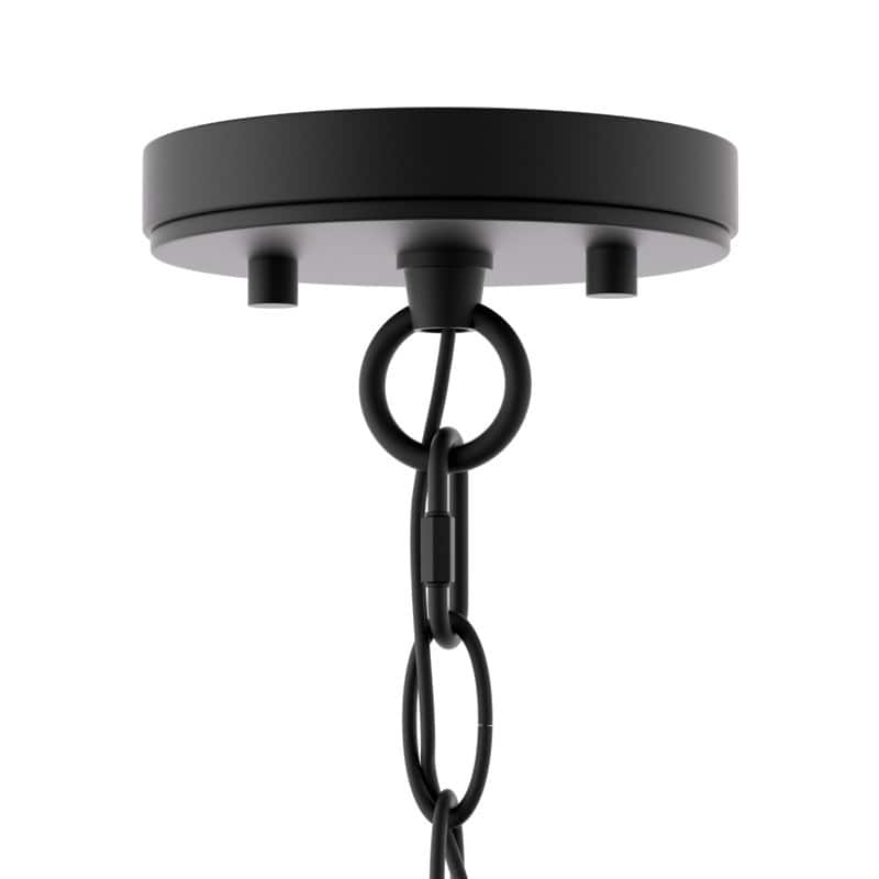 Acroma Adriana 9-Light Dining Room Steel Dimmable Wagon Wheel Chandelier