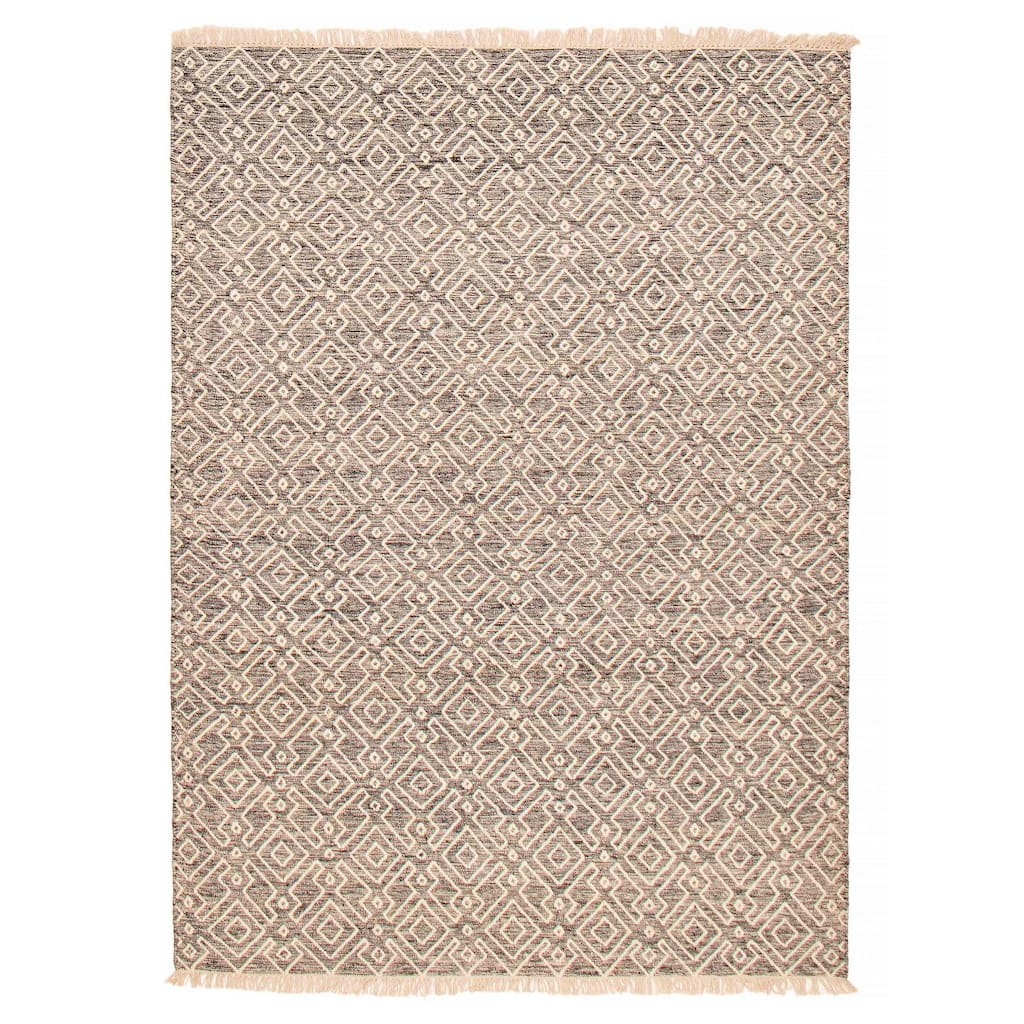 Marrakech Grey Kilim 5'6" x 7'10" - 5'6 x 7'10