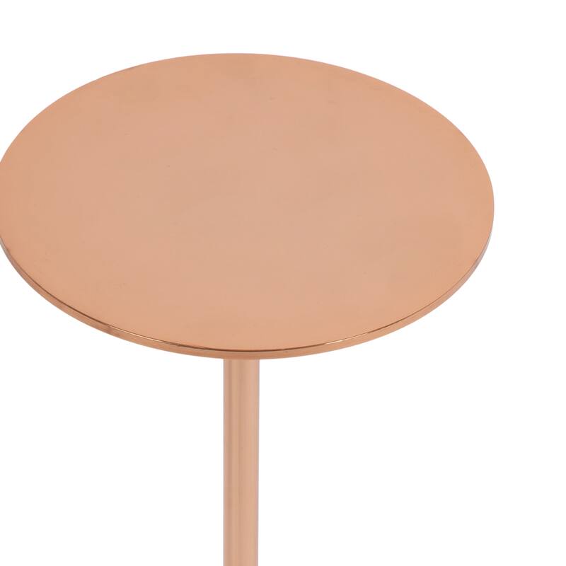 Kate and Laurel Hersi Metal Drink Table