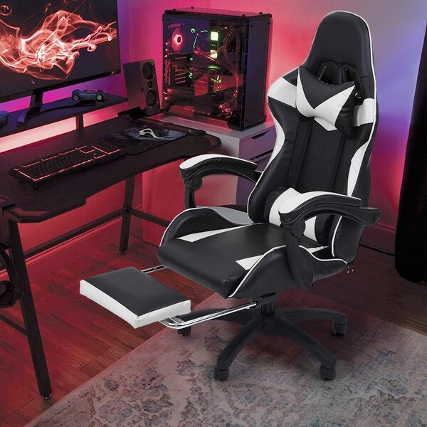Gaming chair that turns into a bed outlet