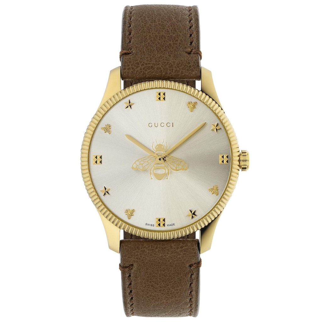 Gucci Women's G-Timeless Silver Dial Watch - YA1264199 - 6 (36)