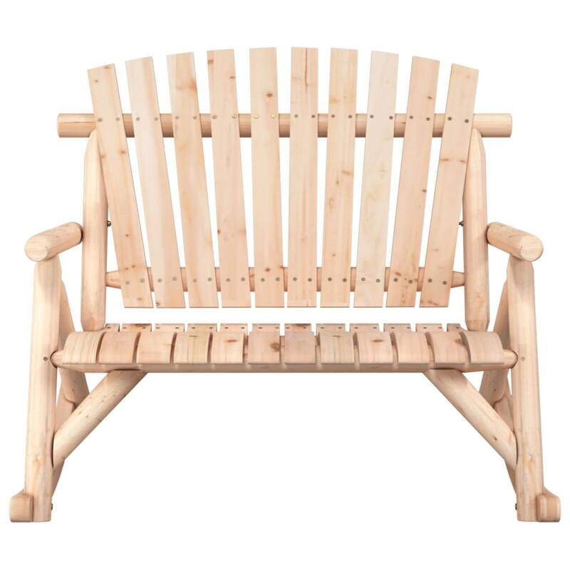 vidaXL Patio Chair 26.8"x33.9"x40.6" Solid Wood Spruce