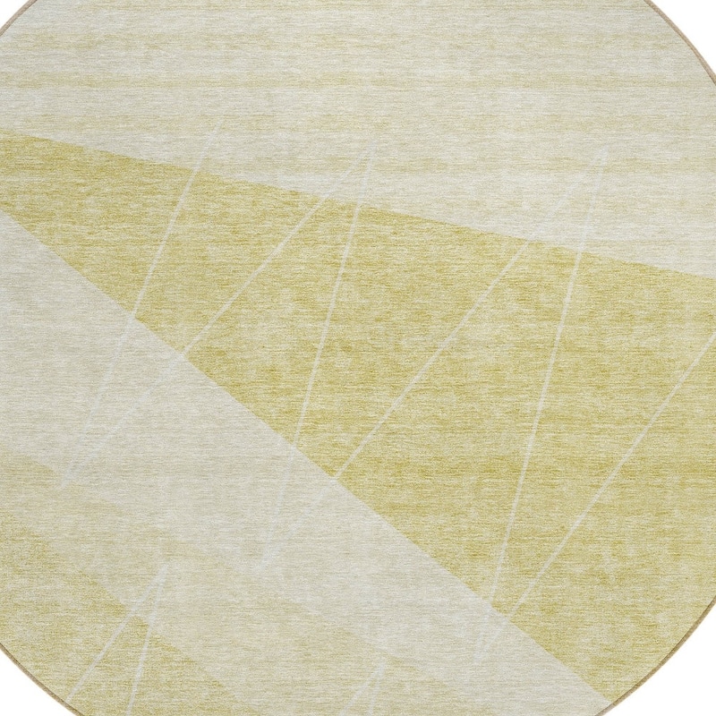HomeRoots Geometric Transitional Rectangle Outdoor Rug