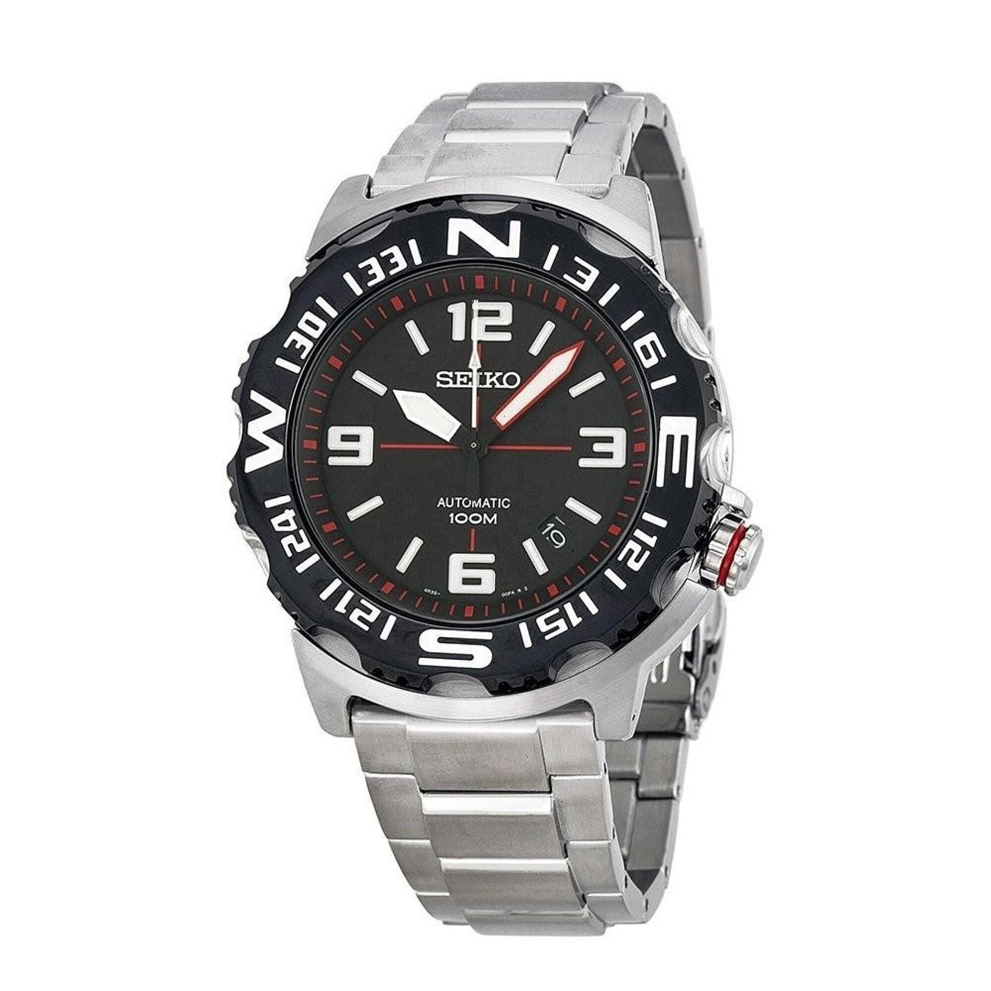 seiko automatic stainless steel