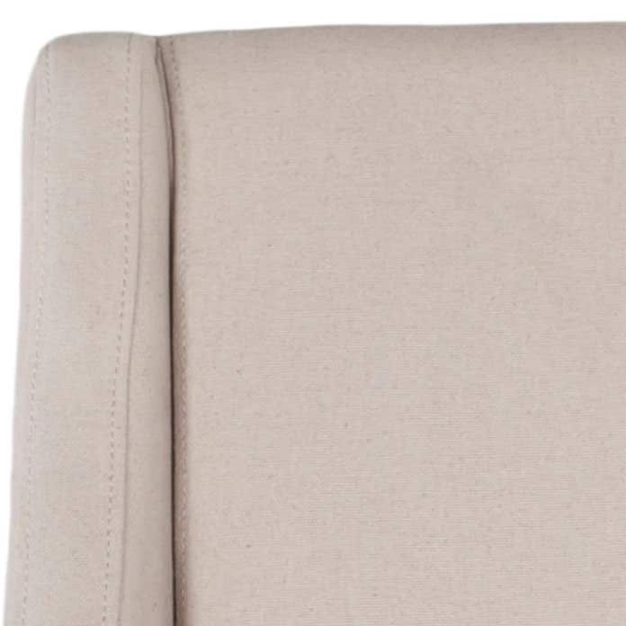 SAFAVIEH Toccara Dining Sloping Arm Chairs Cream Dining Chair (Set of 2) - 23.6" x 25.8" x 38.6" - 24Wx26Dx39H