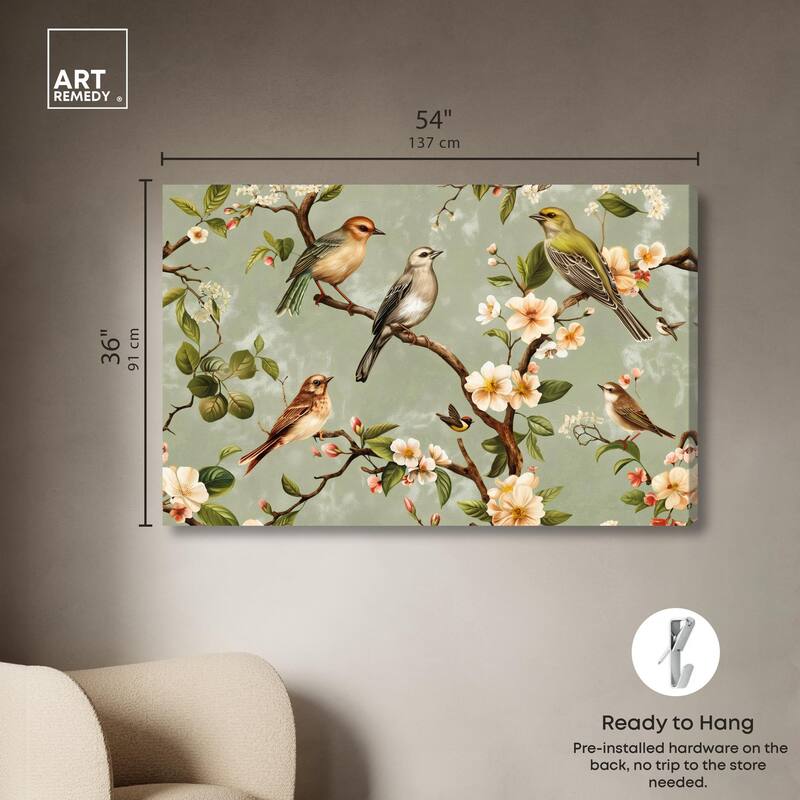 Branch's Embrace Canvas by Art Remedy, Gallery Wrapped