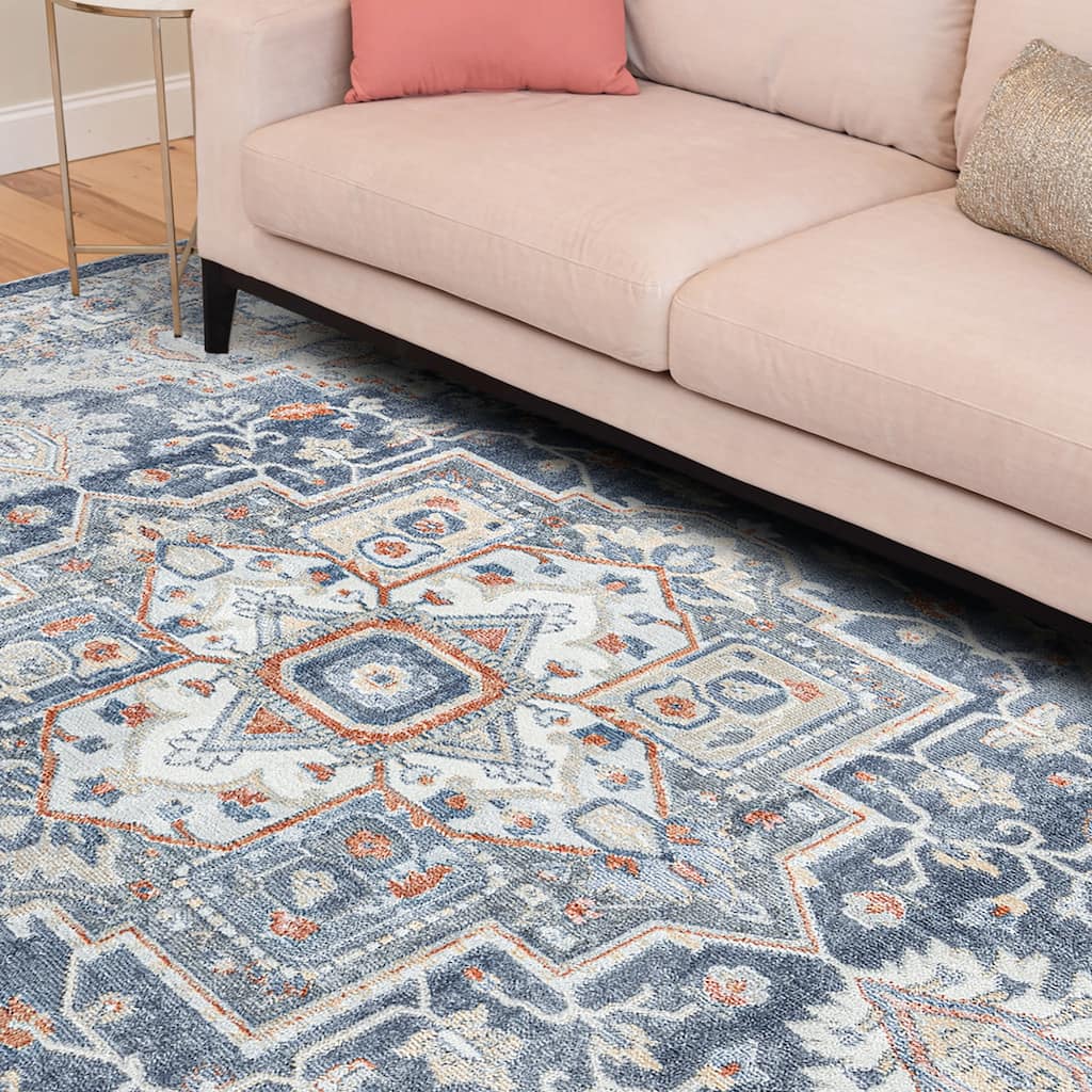 Allegra Oriental Medallion Indoor Area Rug