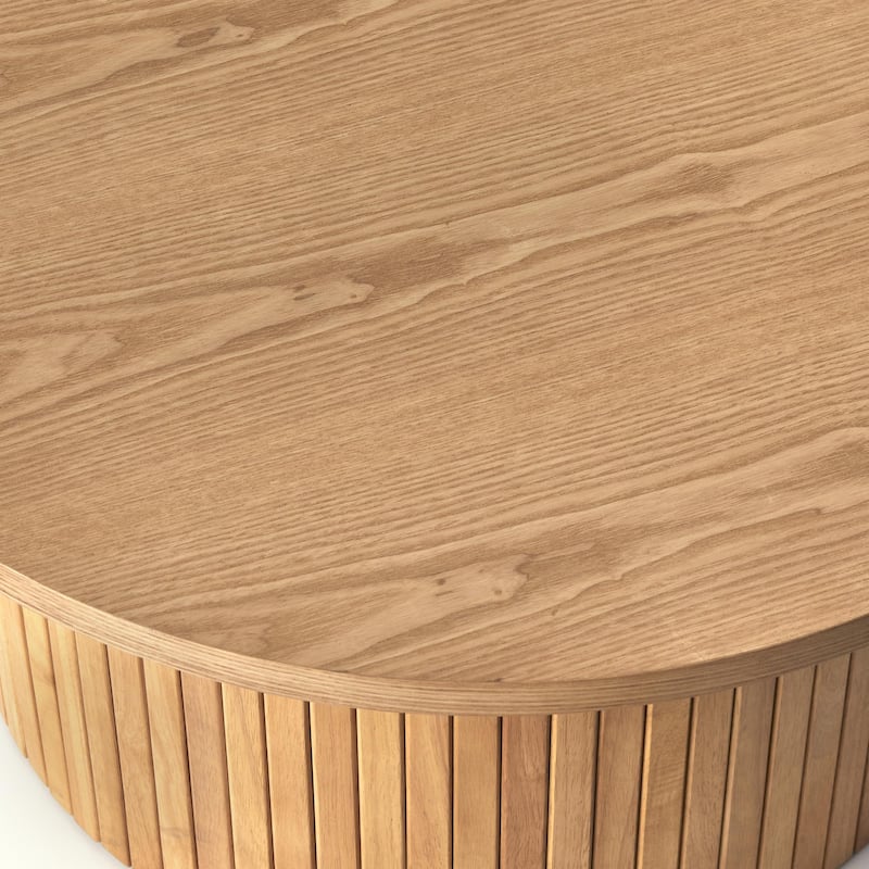 Lifestorey Kendrick Fluted Coffee Table