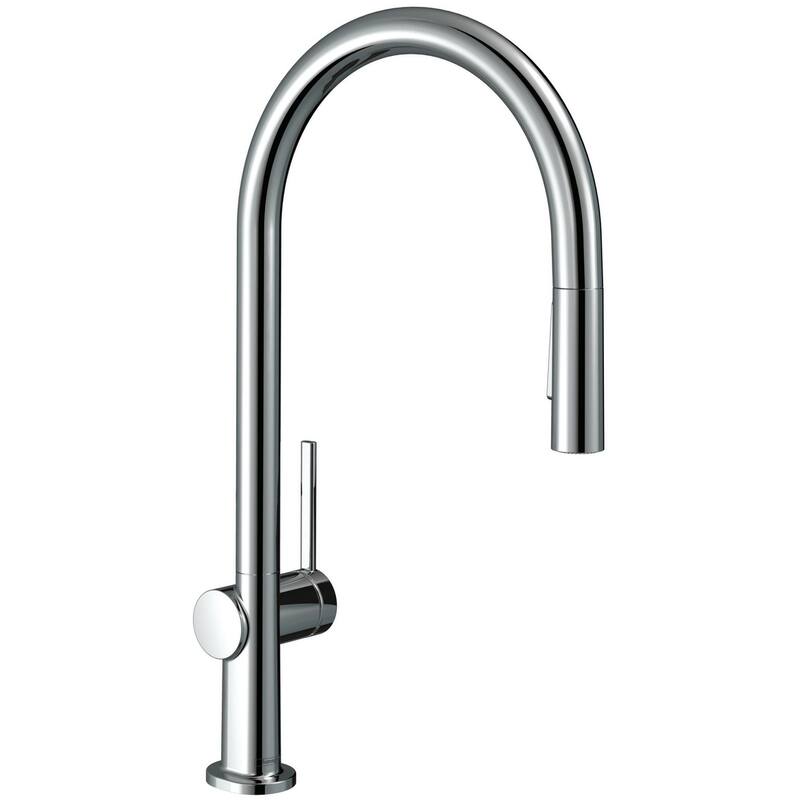 Hansgrohe 72857 Talis N 1.5 GPM Single Hole Pull Down Kitchen Faucet - Steel Optic