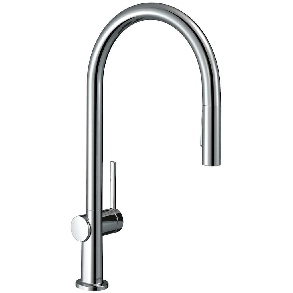Hansgrohe 72857 Talis N 1.5 GPM Single Hole Pull Down Kitchen Faucet - Steel Optic