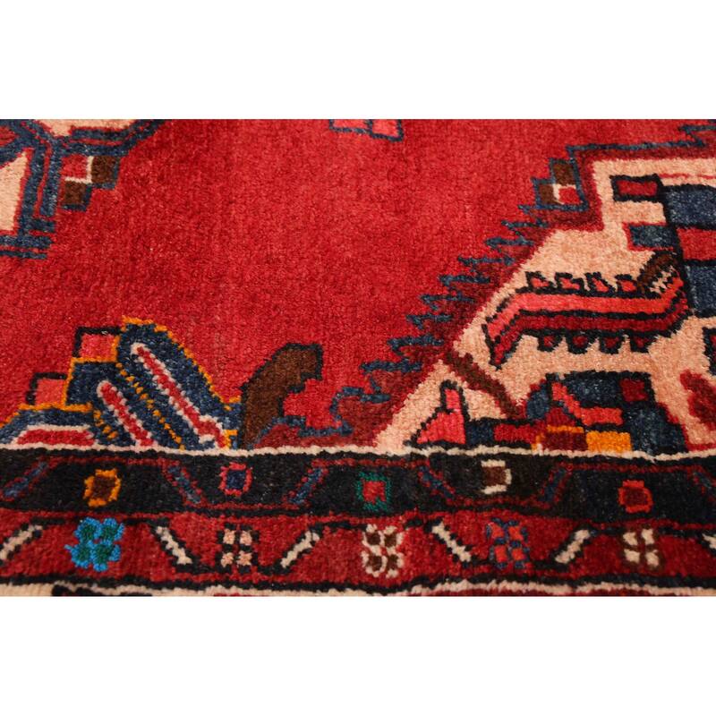 ECARPETGALLERY Hand-knotted Konya Anatolian Red Wool Rug - 4'9 x 9'0
