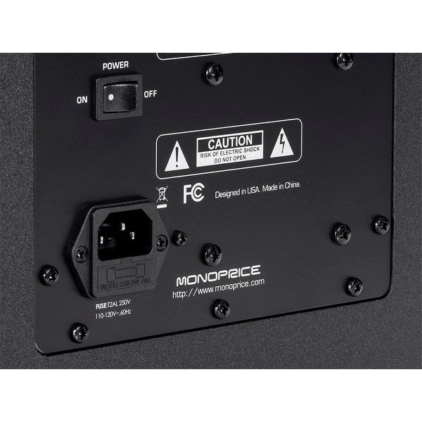 monoprice studio monitors