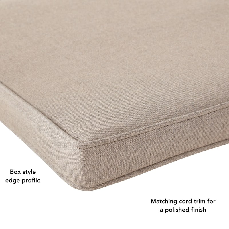 Sunbrella Indoor/ Outdoor 17-inch Square Corded Chair Pad (Set of 2)