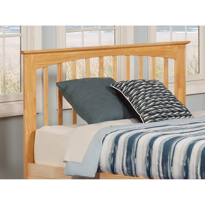Mission Headboard with USB Charging Station