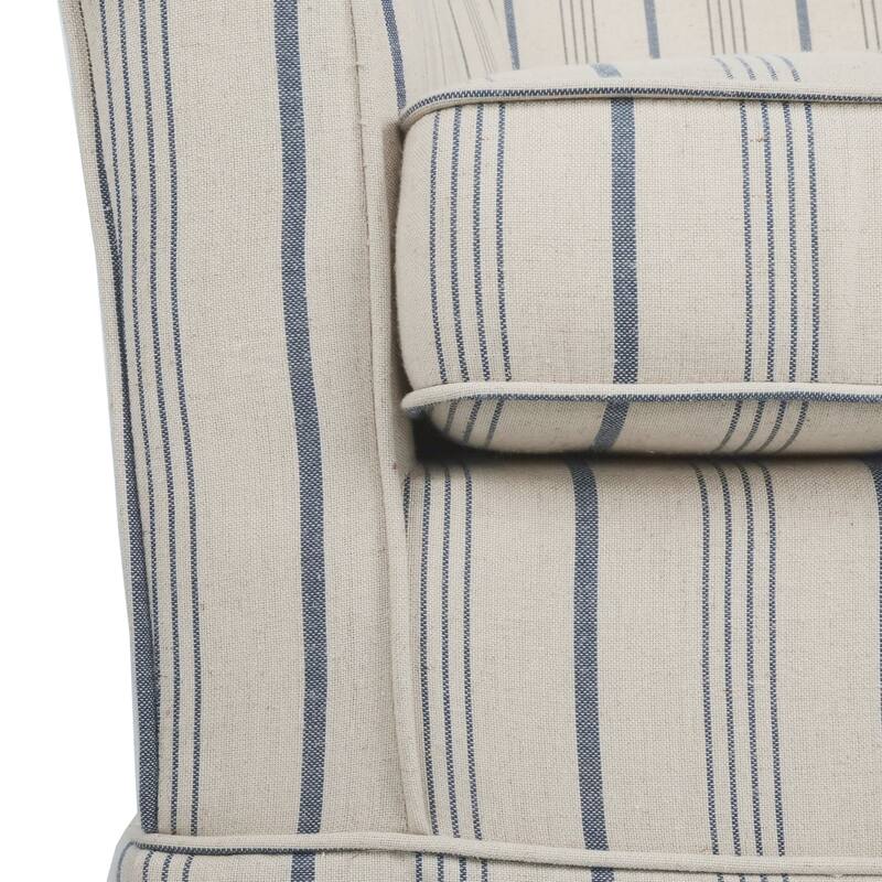 Cecilia Natural Fabric Swivel Chair by Christopher Knight Home - 28.75" L x 28.00" W x 28.00" H