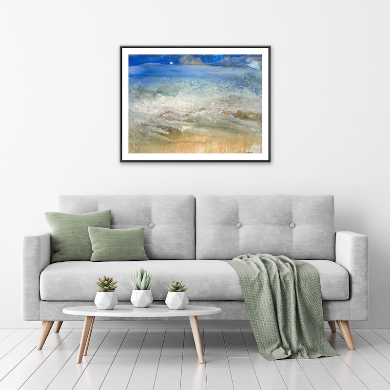 Diamond Shores Framed Print Wall Art by Norman Wyatt Jr.
