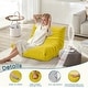 preview thumbnail 14 of 39, EROMMY Bean Bag Chair Togo Sofa - 28D Memory Foam Floor Chair for Adults & Kids, Lightweight Fabric Lounger in 5 Colors