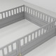 preview thumbnail 30 of 74, Wood Montessori Floor Bed with Super High Security Barrier, Door and Support Slats
