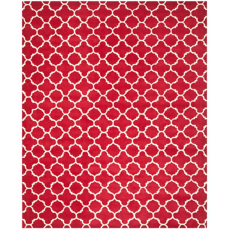 SAFAVIEH, Handmade Chatham Caisa Modern Moroccan Wool Rug